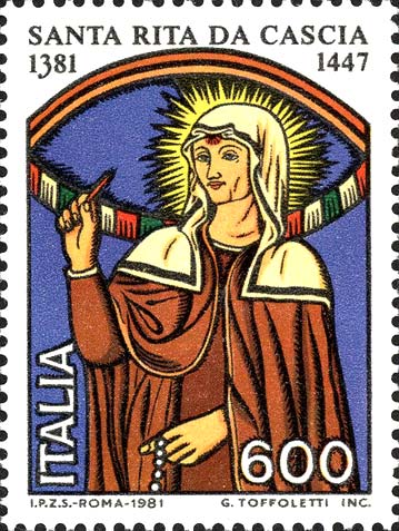 6° centenario della nascita di santa Rita da Cascia