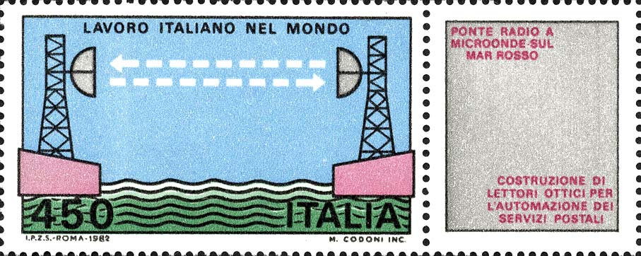 Lavoro - Ponte radio sul mar Rosso