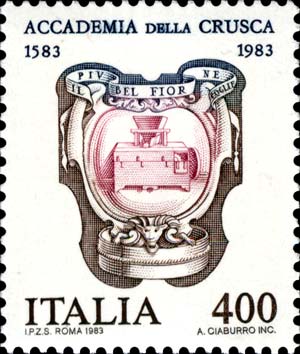 4° centenario della fondazione dell´accademia della Crusca