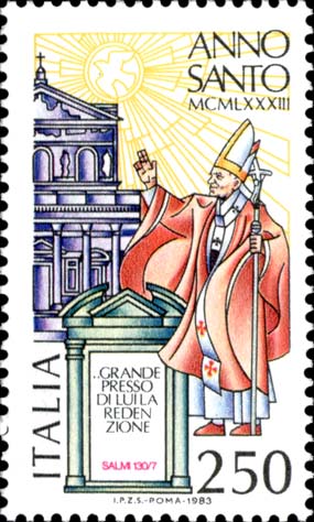 Anno santo - Papa e basilica di san Paolo
