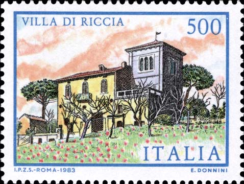 Villa di Riccia, a Riccia