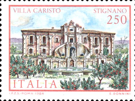 Villa Caristo, a Stignano