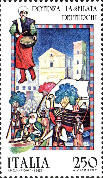 Folclore - La Sfilata dei turchi, a Potenza