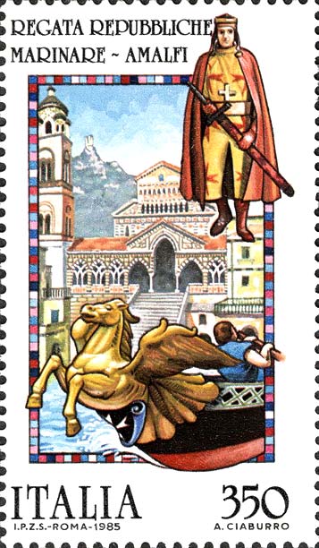 Folclore - Regata delle repubbliche marinare, ad Amalfi