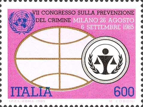7° congresso mondiale dell´O.N.U. sui problemi della prevenzione del crimine