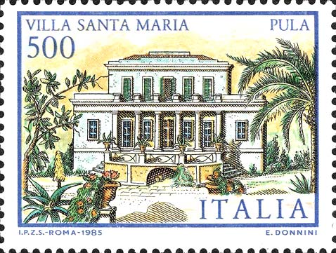 Villa santa Maria, a Pula