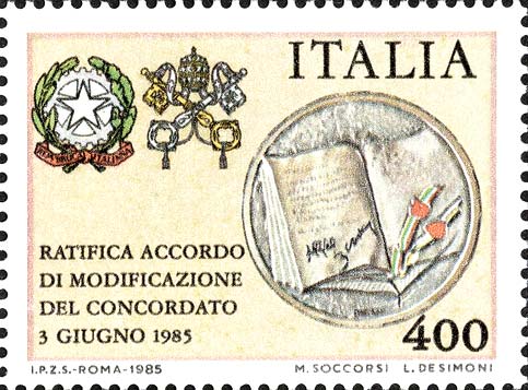 Ratifica dell´accordo di modificazione del Concordato