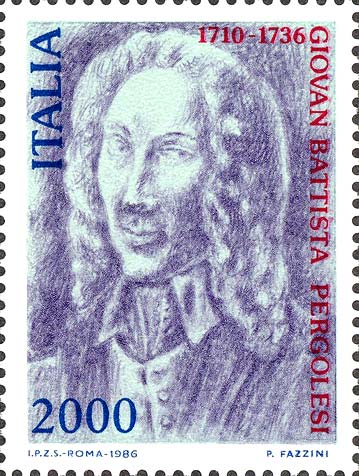 250° anniversario della morte di Giovan Battista Pergolesi