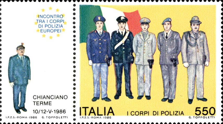 Incontro tra i corpi di polizia europei