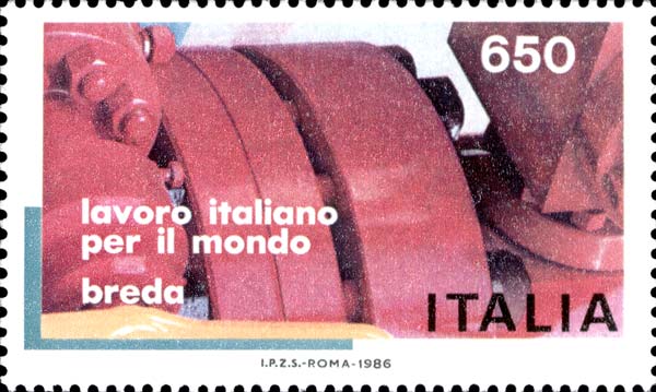 Lavoro italiano per il mondo - Macchina industriale Breda