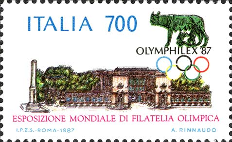 Campionati mondiali di atletica leggera ed esposizione internazionale di filatelia olimpica