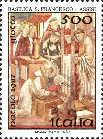 Natale - Presepe, dipinto di Giotto