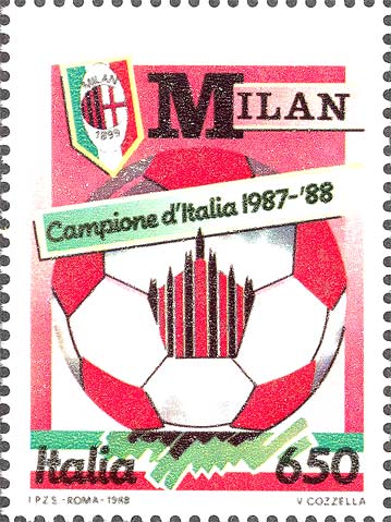 Milan campione d´Italia 1987 - 1988