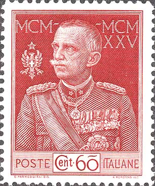 Jubiläum von König Viktor Emanuel III.