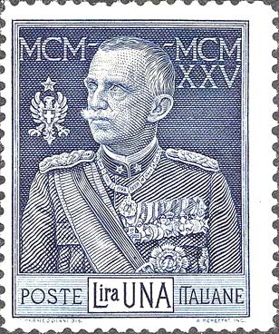 Jubiläum von König Viktor Emanuel III.