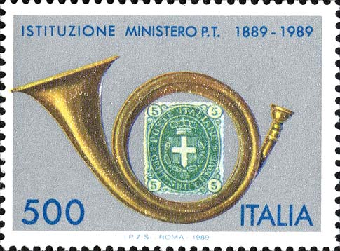 Centenario dell´istituzione del ministero delle poste e telecomunicazioni