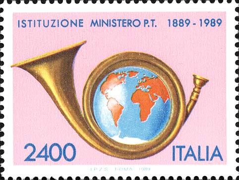 Centenario dell´istituzione del ministero delle poste e telecomunicazioni
