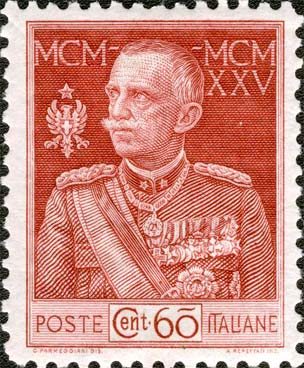 Jubiläum von König Viktor Emanuel III.