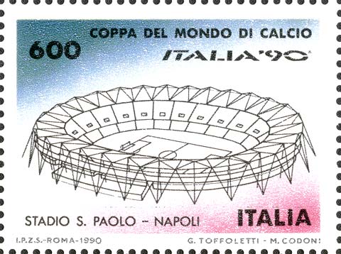 Stadio san Paolo, a Napoli