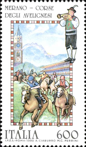 Folclore - Corse degli Avelignesi, a Merano