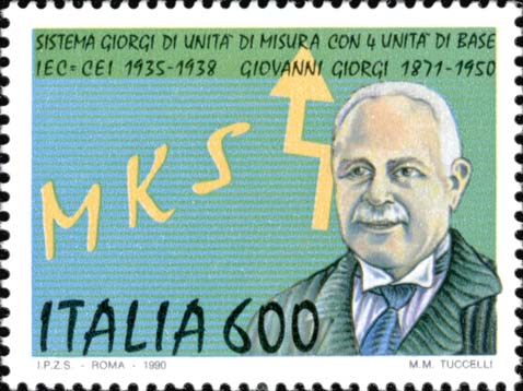 Sistema MKSΩ - Giorgi - Giovanni Giorgi