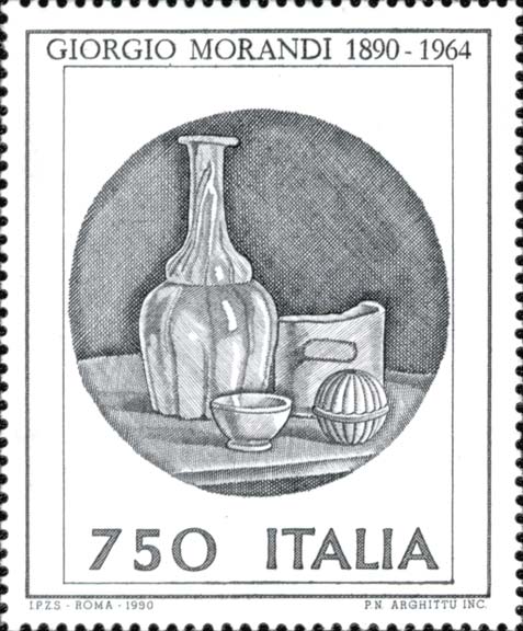 Grande natura morta, dipinto di Giorgio Morandi