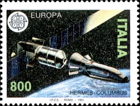 Europa - Componenti del progetto Hermes e Columbus