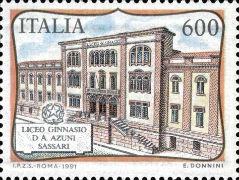 Scuole d´Italia - liceo ginnasio D.A.Azuni, a Sassari