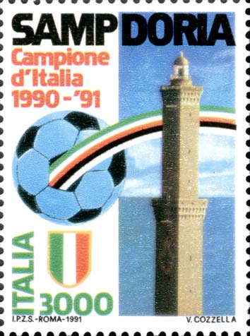 Sampdoria campione d´Italia 1990 - 1991 [ Genua ]