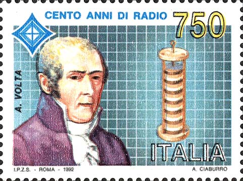 Centenario della radio - Alessandro Volta