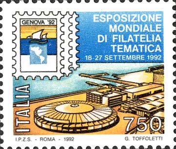 Esposizione mondiale di filatelia tematica a Genova
