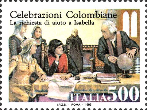 Celebrazioni colombiane - Richiesta di aiuto a Isabella