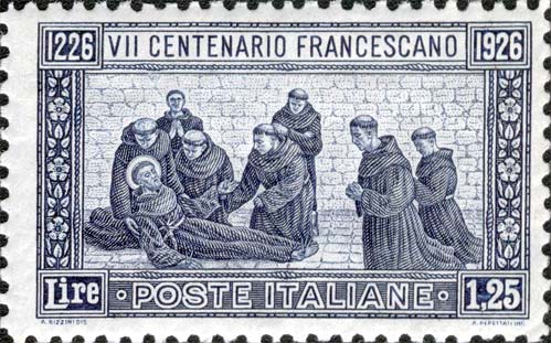 7° centenario della morte di san Francesco - Morte di san Francesco d´Assisi