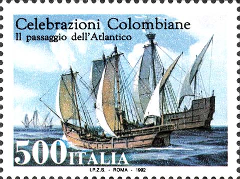 Celebrazioni colombiane - Passaggio dell´Atlantico