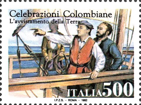 Celebrazioni colombiane - Avvistamento della terra