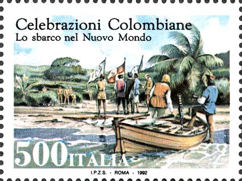 Celebrazioni colombiane - Sbarco nel nuovo mondo