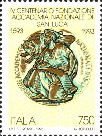 4° centenario della fondazione dell´accademia nazionale di san Luca