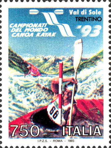 Campionati del mondo di canoa kayak in val di Sole, in Trentino