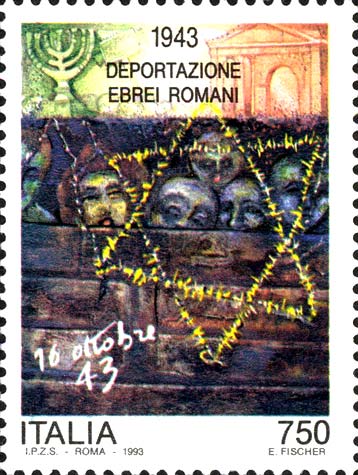 Avvenimenti storici della II guerra mondiale - Deportazione degli ebrei romani