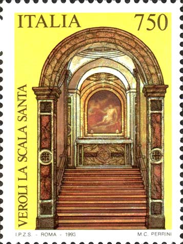 Scala santa di Veroli della basilica di S.Salomè