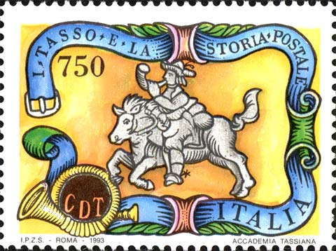 I Tasso e la storia postale - Corriere a cavallo
