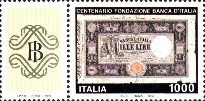 Centenario della fondazione della banca d´Italia