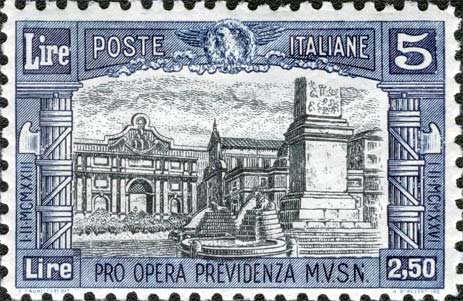 Pro opera di previdenza M.V.S.N. - Porta del popolo