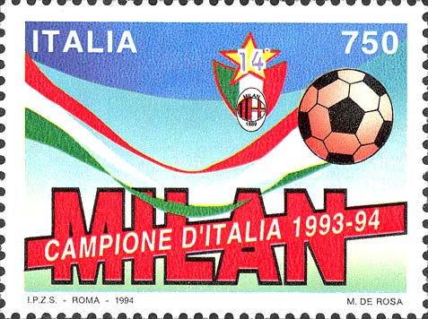 Milan campione d´Italia 1993 - 1994