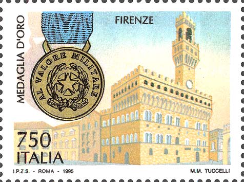 Avvenimenti storici della II guerra mondiale - Firenze e medaglia d´oro