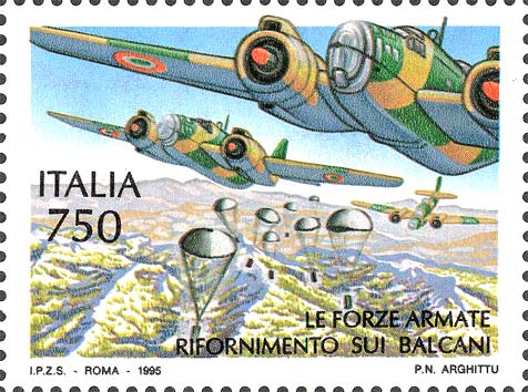 Avvenimenti storici della II guerra mondiale - Le forze armate, rifornimento sui Balcani