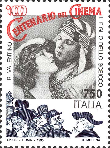 Centenario del cinema - Il figlio dello sceicco, film con Rodolfo Valentino