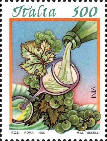 Cibi italiani - Vino bianco