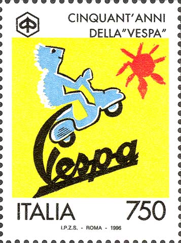 50° anniversario della produzione della Vespa