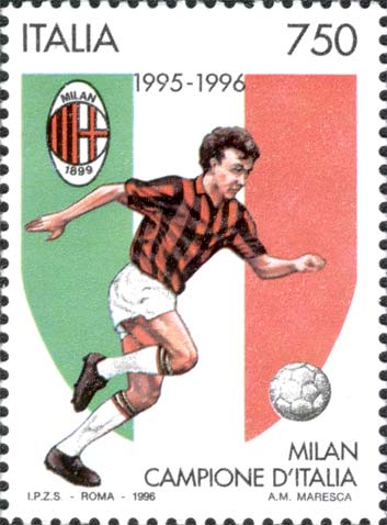 Milan campione d´Italia 1995 - 1996